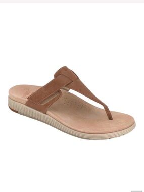 Dansko Womens Cece Sand Burnished Calf Size EU 39 flip flop sandals